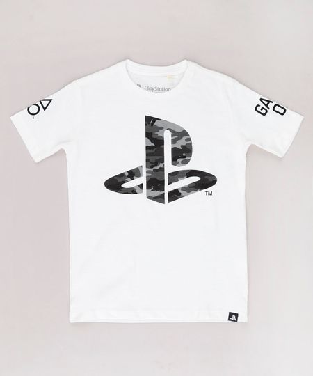 Camiseta-Infantil-PlayStation-Manga-Curta-Off-White-9732797-Off_White_1