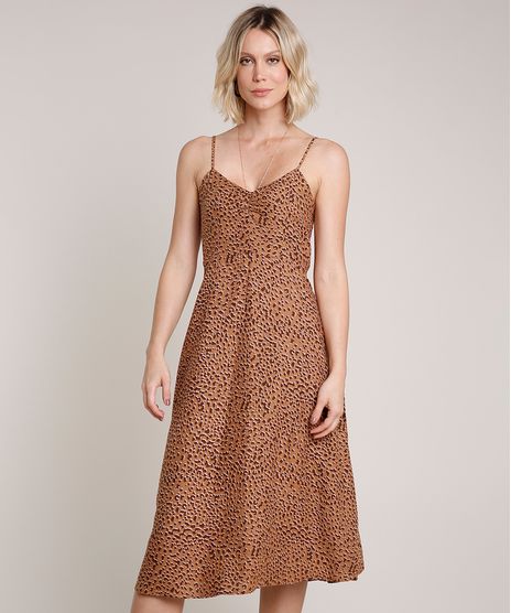 Vestido-Feminino-Midi-Estampado-Animal-Print-Onca-Alca-Fina-Decote-V-Caramelo-9653557-Caramelo_1