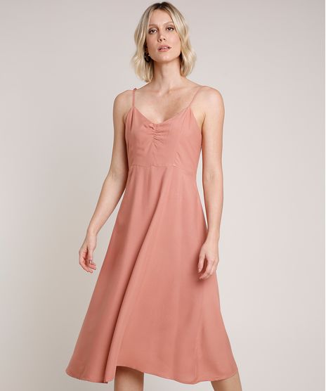 Vestido-Feminino-Midi-Alca-Fina-Decote-V-Rose-Escuro-9653555-Rose_Escuro_1