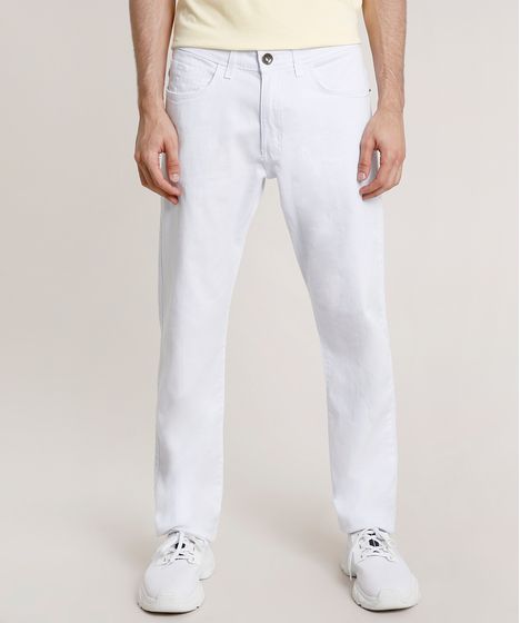 comprar calça branca masculina