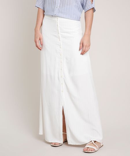 Saia-Feminina-Longa-com-Lurex-e-Botoes-Off-White-9654727-Off_White_1 Saia-Feminina-Longa-com-Lurex-e-Botoes-Off-White-9654727-Off_White_1