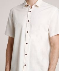 Camisa-Masculina-Tradicional-com-Linho-Manga-Curta-Off-White-9734601-Off_White_4