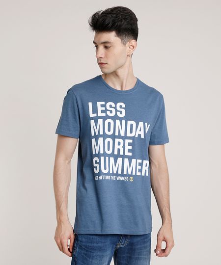 Camiseta-Masculina--Less-Monday-more-summer--Manga-Curta-Gola-Careca-Azul-9276508-Azul_1 Camiseta-Masculina--Less-Monday-more-summer--Manga-Curta-Gola-Careca-Azul-9276508-Azul_1