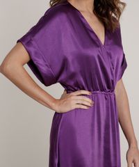 Vestido-Feminino-Mindset-Longo-Acetinado-Transpassado-Manga-Curta-Roxo-9655188-Roxo_4