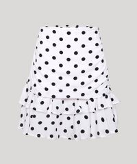Saia-Feminina-Mindset-Curta-Estampada-de-Poas-em-Camadas-Branca-9734175-Branco_5