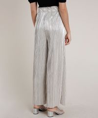 Calca-Feminina-Mindset-Pantalona-Metalizada-Plissada-Bege-Claro-9655200-Bege_Claro_2