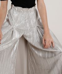 Calca-Feminina-Mindset-Pantalona-Metalizada-Plissada-Bege-Claro-9655200-Bege_Claro_4