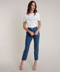 T-Shirt-Feminina-Mindset--Time-to-Bloom--com-Flores-Manga-Curta-Decote-Redondo-Off-White-9832023-Off_White_3