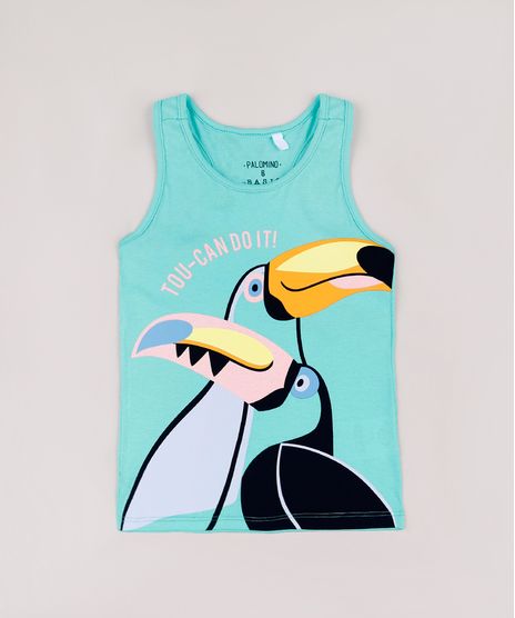 Regata-Infantil-Tucanos-com-Glitter-Decote-Nadador-Verde-Agua-9762718-Verde_Agua_1