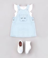 Salopete-Jeans-Infantil-com-Bolso-Bordado-de-Unicornio-Azul-Claro-9827897-Azul_Claro_3