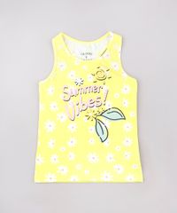 Regata-Infantil--Summer-Vibes--Estampada-Floral-Decote-Nadador-Amarela-9762717-Amarelo_1