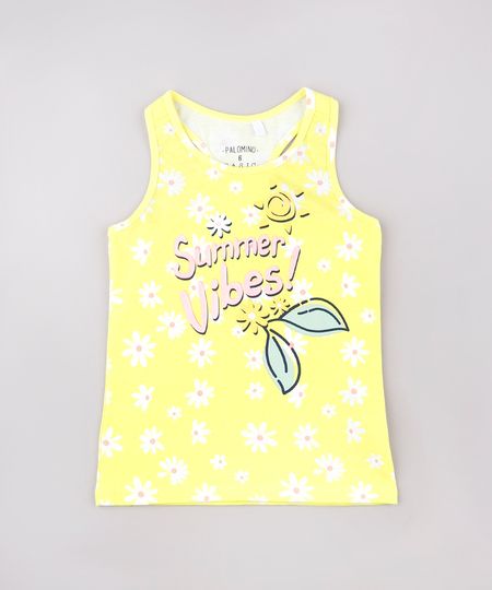 Regata-Infantil--Summer-Vibes--Estampada-Floral-Decote-Nadador-Amarela-9762717-Amarelo_1