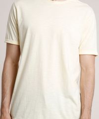 Camiseta-Masculina-Basica-Manga-Curta-Gola-Careca-Amarelo-Claro-9752729-Amarelo_Claro_4