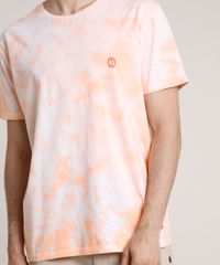 Camiseta-Masculina-Estampada-Tie-Dye-Manga-Curta-Gola-Careca-Laranja-9743664-Laranja_4