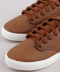 Tenis-Masculino-Oneself-com-Recortes--Caramelo-9812001-Caramelo_2