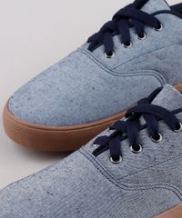 Tenis-Jeans-Masculino-Oneself-com-Pespontos-Azul-Medio-9811994-Azul_Medio_2
