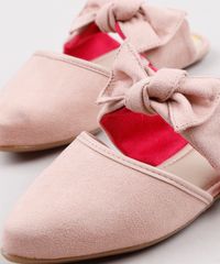 Mule-Infantil-Molekinha-Bico-Fino-com-Laco-Rose-9824889-Rose_6