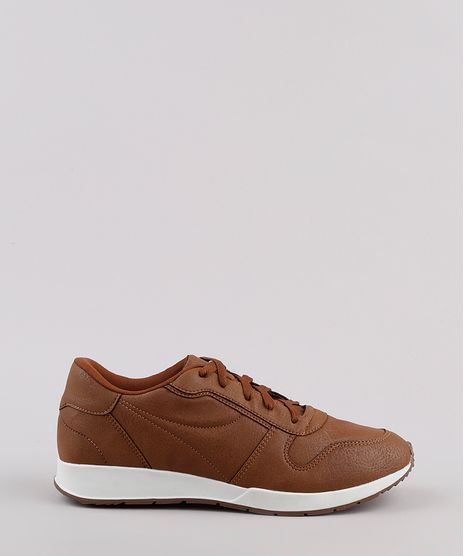 Tenis-Masculino-Oneself-com-Recortes--Caramelo-9811999-Caramelo_1