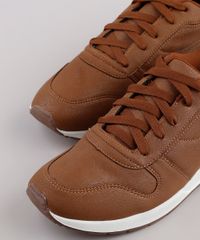 Tenis-Masculino-Oneself-com-Recortes--Caramelo-9811999-Caramelo_2