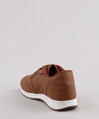Tenis-Masculino-Oneself-com-Recortes--Caramelo-9811999-Caramelo_3