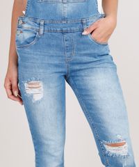 Macacao-Jeans-Feminino-Destroyed-com-Bolsos-Azul-Medio-9750169-Azul_Medio_4