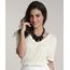 Blusa-Feminina-Salinas-com-Linho-Manga-Curta-Decote-V--Off-White-9792994-Off_White_1