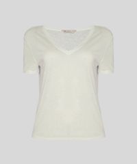 Blusa-Feminina-Salinas-com-Linho-Manga-Curta-Decote-V--Off-White-9792994-Off_White_5
