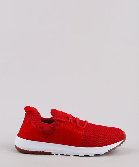Tenis-Masculino-Oneself-com-Recortes-Vermelho-9775674-Vermelho_1