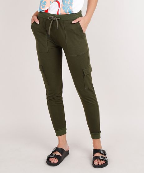 calça moletom soldado feminina