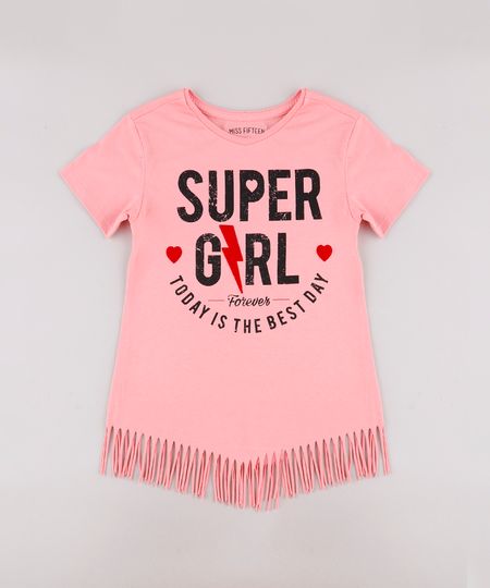 Blusa-Infantil--Super-Girl--com-Franjas-Manga-Curta-Rosa-9741318-Rosa_1