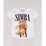 Blusa-Infantil-Simba-O-Rei-Leao-Manga-Curta-Cinza-Mescla-Claro-9741330-Cinza_Mescla_Claro_1