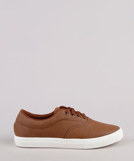 Tenis-Masculino-Oneself-com-Pespontos-Caramelo-9812000-Caramelo_1