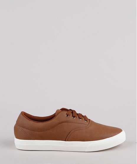 Tenis-Masculino-Oneself-com-Pespontos-Caramelo-9812000-Caramelo_1