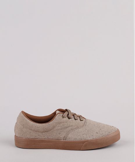 Tenis-Masculino-Oneself-com-Pespontos-Bege-9811993-Bege_1