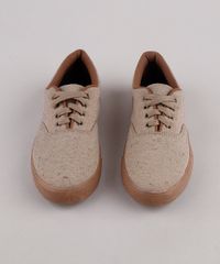 Tenis-Masculino-Oneself-com-Pespontos-Bege-9811993-Bege_4