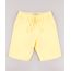 Bermuda-de-Sarja-Infantil-Basica-Com-Elastico-Amarelo-9690566-Amarelo_1