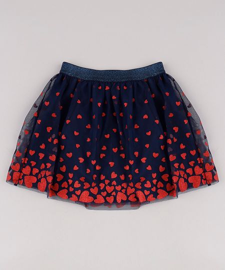 Saia-Infantil-em-Tule-Estampado-de-Coracoes-com-Brilho-com-Lurex-Azul-Marinho-9682148-Azul_Marinho_1 Saia-Infantil-em-Tule-Estampado-de-Coracoes-com-Brilho-com-Lurex-Azul-Marinho-9682148-Azul_Marinho_1