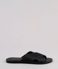 Rasteira-Feminina-Oneself-em-Tiras-Cruzadas-com-Lurex-Preto-9728901-Preto_1