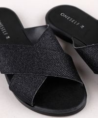 Rasteira-Feminina-Oneself-em-Tiras-Cruzadas-com-Lurex-Preto-9728901-Preto_5