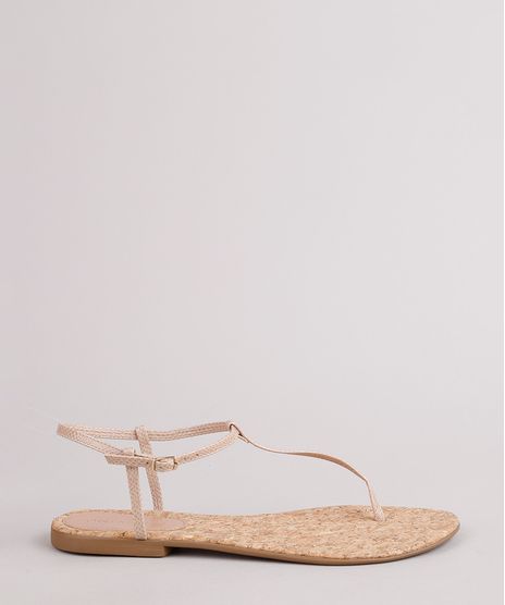 Rasteira-Feminina-Oneself-Texturizada-Cobra-Bege-9726461-Bege_1