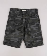 Bermuda-de-Sarja-Infantil-Estampada-Camuflada-com-Rasgos-Verde-9761831-Verde_1