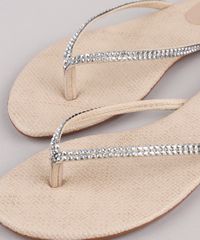 Rasteira-Feminina-Oneself-Texturizada-Croco-com-Strass-Bege-9721508-Bege_2
