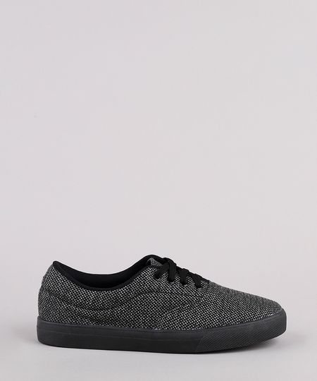Tenis-Masculino-Oneself-com-Pespontos-Cinza-Mescla-Escuro-9812002-Cinza_Mescla_Escuro_1