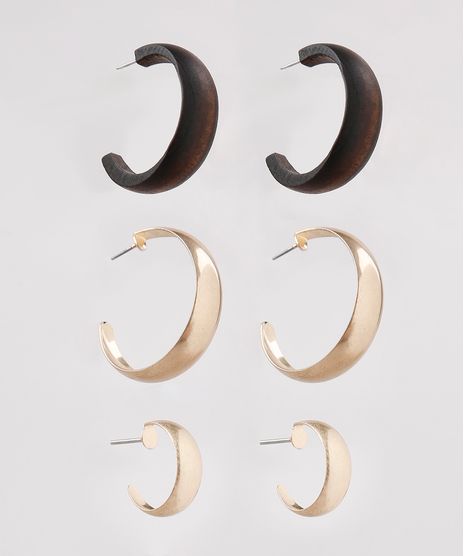 Kit-de-3-Brincos-Femininos-de-Argola-Dourado-9650241-Dourado_1