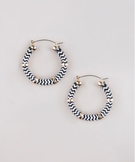 Brinco-Feminino-de-Argola-Estampado-Chevron-Dourado-9650242-Dourado_1