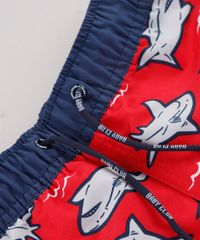 Bermuda-surf-Infantil-Estampada-de-Tubaroes--Vermelho-9667569-Vermelho_5