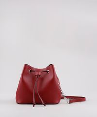 Bolsa-Feminina-Bucket-Media-Transversal-Alca-com-Corrente-Vermelha-Escuro-9632383-Vermelho_Escuro_1