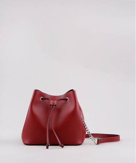 Bolsa-Feminina-Bucket-Media-Transversal-Alca-com-Corrente-Vermelha-Escuro-9632383-Vermelho_Escuro_1