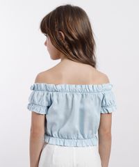 Blusa-Jeans-Infantil-Agua-de-Coco-Tal-Mae-Tal-Filha-Cropped-Ombro-a-Ombro-Manga-Curta-Azul-Claro-9799552-Azul_Claro_4