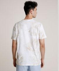 Camiseta-Masculina-Estampada-de-Abacaxi-Manga-Curta-Gola-Careca-Off-White-9757278-Off_White_2